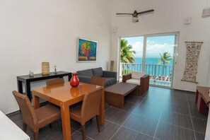 Living area - Oceanfront paradise, sun-beach VII 302 (Samana)