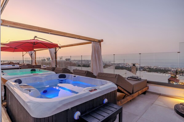 Terrace/patio - Angel Apartments 1 (Koutouloufari)