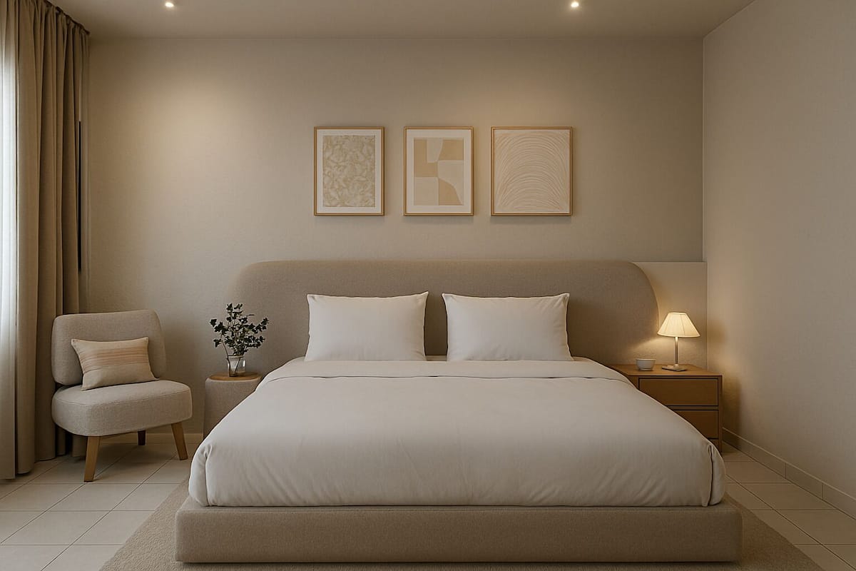 Basic Room, City View | Egyptian cotton sheets, premium bedding, down duvets, memory-foam beds