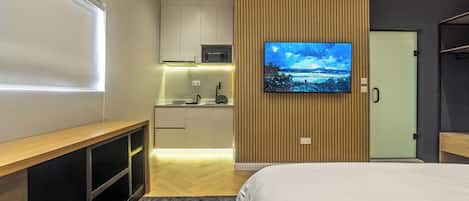 Estudio empresarial | Cocina privada | Frigobar y microondas