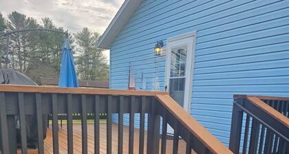 Blue Cottage With Game Room Deck & Hot Tub