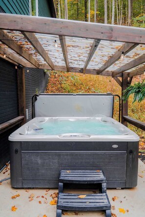Baignoire à remous extérieure