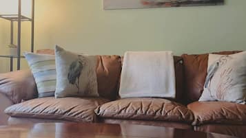 Cottage, Meerdere bedden, bubbelbad (Blue Heron) | Interieur