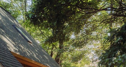 Cheerful Two Bdrm Cabin With Hot Tub & Pet Friendly