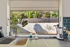 House, Private Pool | Private kitchen