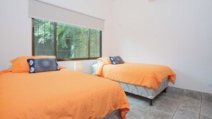 2 chambres, accĂšs au Wi-Fi (inclus), literie fournie