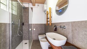 Shower, hair dryer