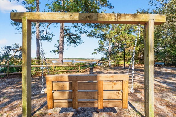 Overnattingsstedets uteområder