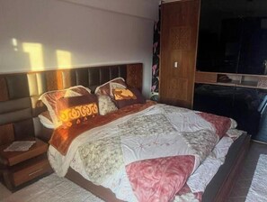 2 bedrooms, iron/ironing board, WiFi - Hotel apartment in the compound of Al-Muntazah Village (Giza Governorate)