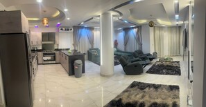 Interior - Two-bedroom apartment in Juhayna Square Compound (Giza Governorate)