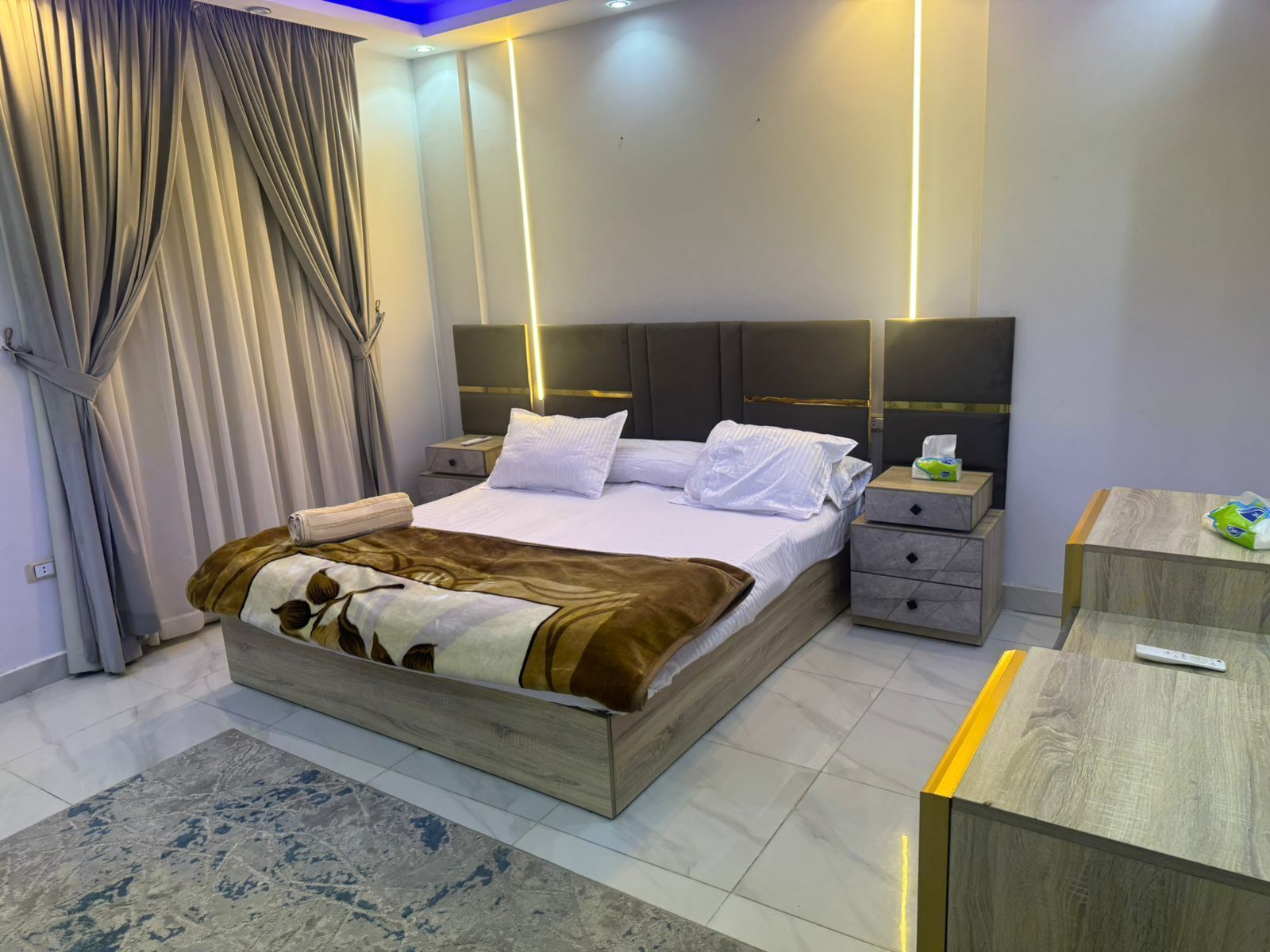 1 Schlafzimmer, Bügeleisen/Bügelbrett, WLAN