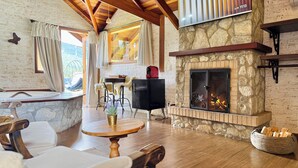 Fireplace - Pousada Villa Monte Verde (Monte Verde)
