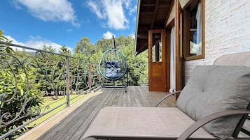 Deluxe Double Room, Garden View | Terrace/patio