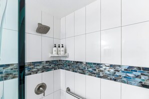 Condo, 1 King Bed with Sofa bed, Lanai, Ocean View (Sea Village 1103) | Bathroom | Towels - Spectacular Oceanfront Views - Wifi - Free Concierge - Vrkcv (Kailua-Kona)