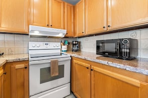Condo, 1 King Bed with Sofa bed, Balcony, Ocean View (Sea Village 1103) | Private kitchen