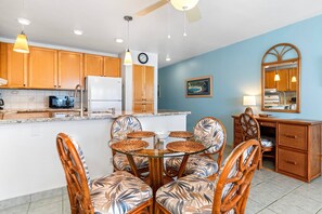 Condo, 1 King Bed with Sofa bed, Lanai, Ocean View (Sea Village 1103) | Dining - Spectacular Oceanfront Views - Wifi - Free Concierge - Vrkcv (Kailua-Kona)