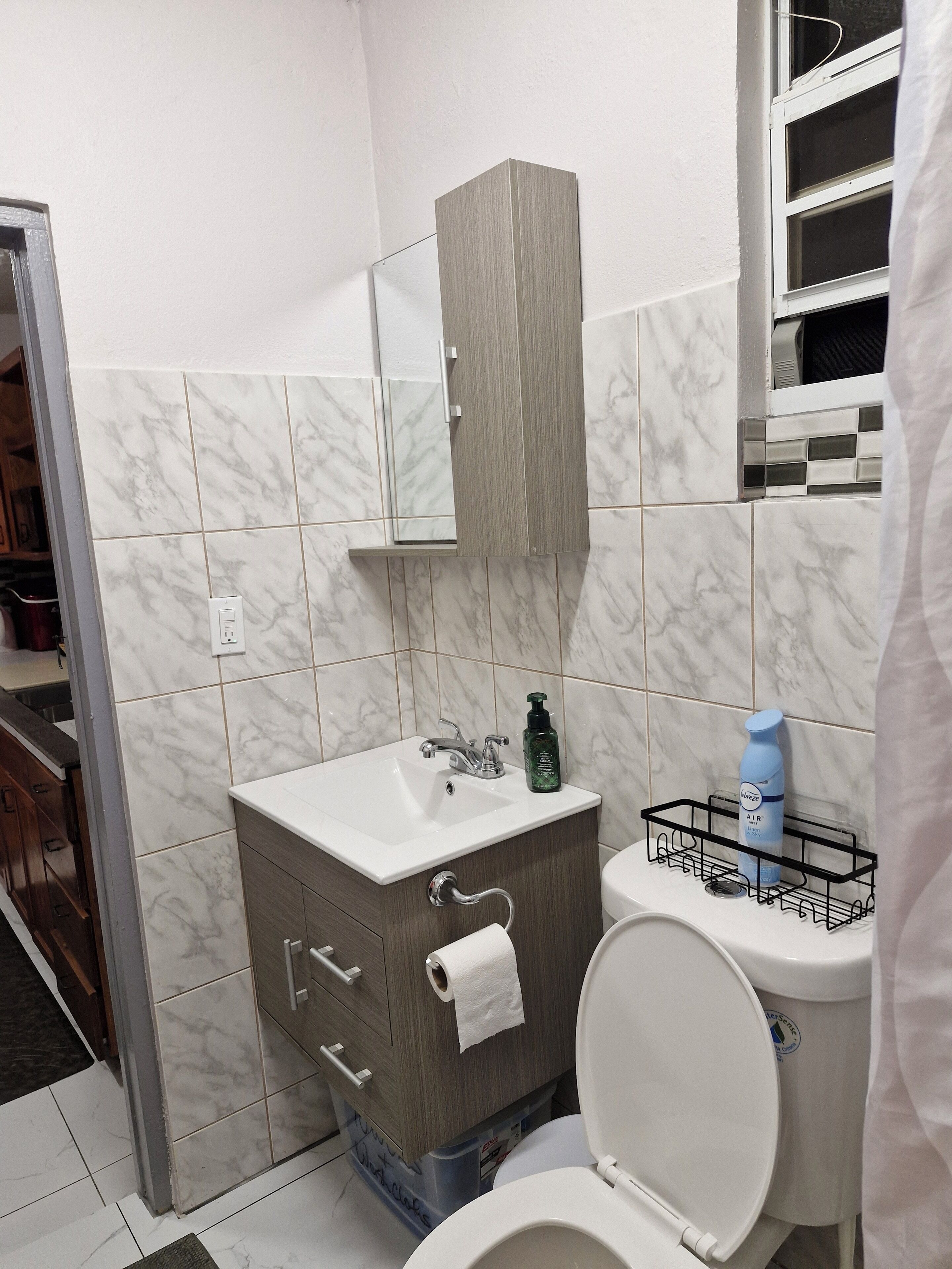 淋浴設備、風筒、提供毛巾、番梘