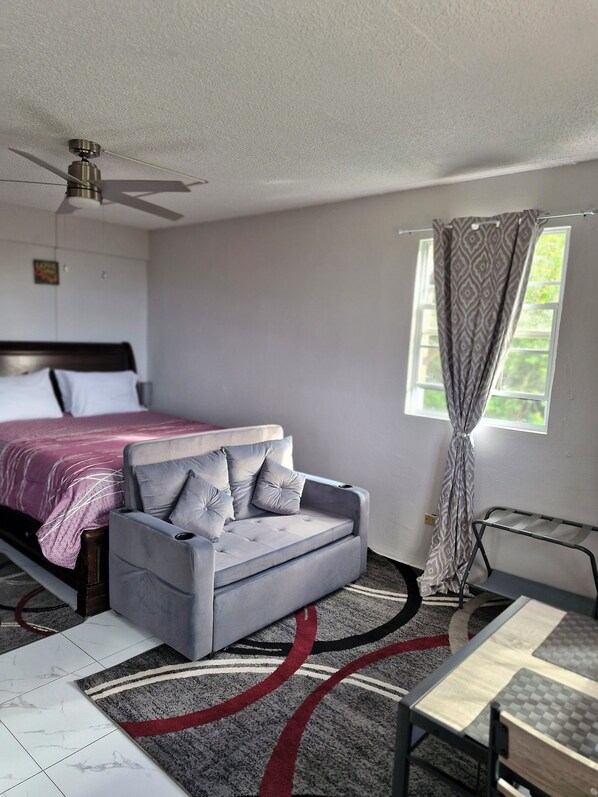 1 bedroom, iron/ironing board, free WiFi, bed sheets