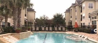 Luxurious 1 bedroom apartment in a resort-style gated community.