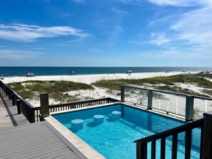 Beheizter Pool