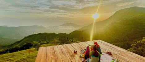 Overnattingsstedets uteområder