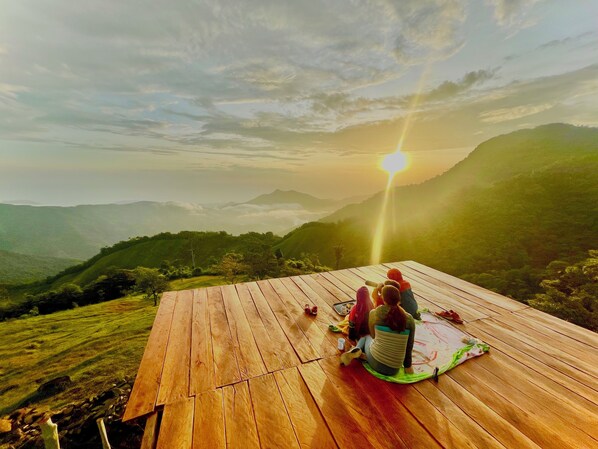 Overnattingsstedets uteområder
