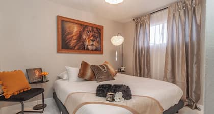Relax and unwind at Itsy Bitsy Beryl, a cozy retreat with stylish interiors, serene outdoor spaces, and thoughtful touches. Perfect for a restful getaway, business trip, or extended stay.