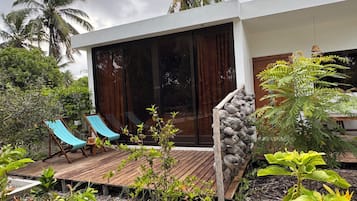 Fassade der Unterkunft