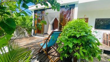 Classic-Doppelzimmer, Gartenblick | Fassade der Unterkunft