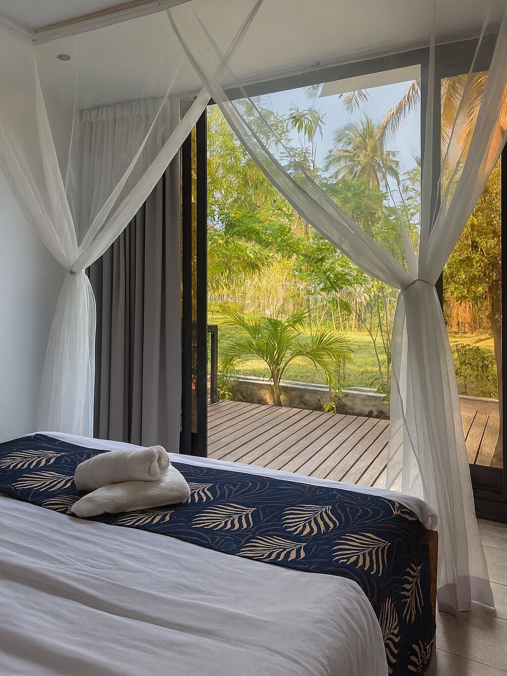 经典双人房, 花园景观 | 遮光窗帘、熨斗/熨衣板、免费 WiFi