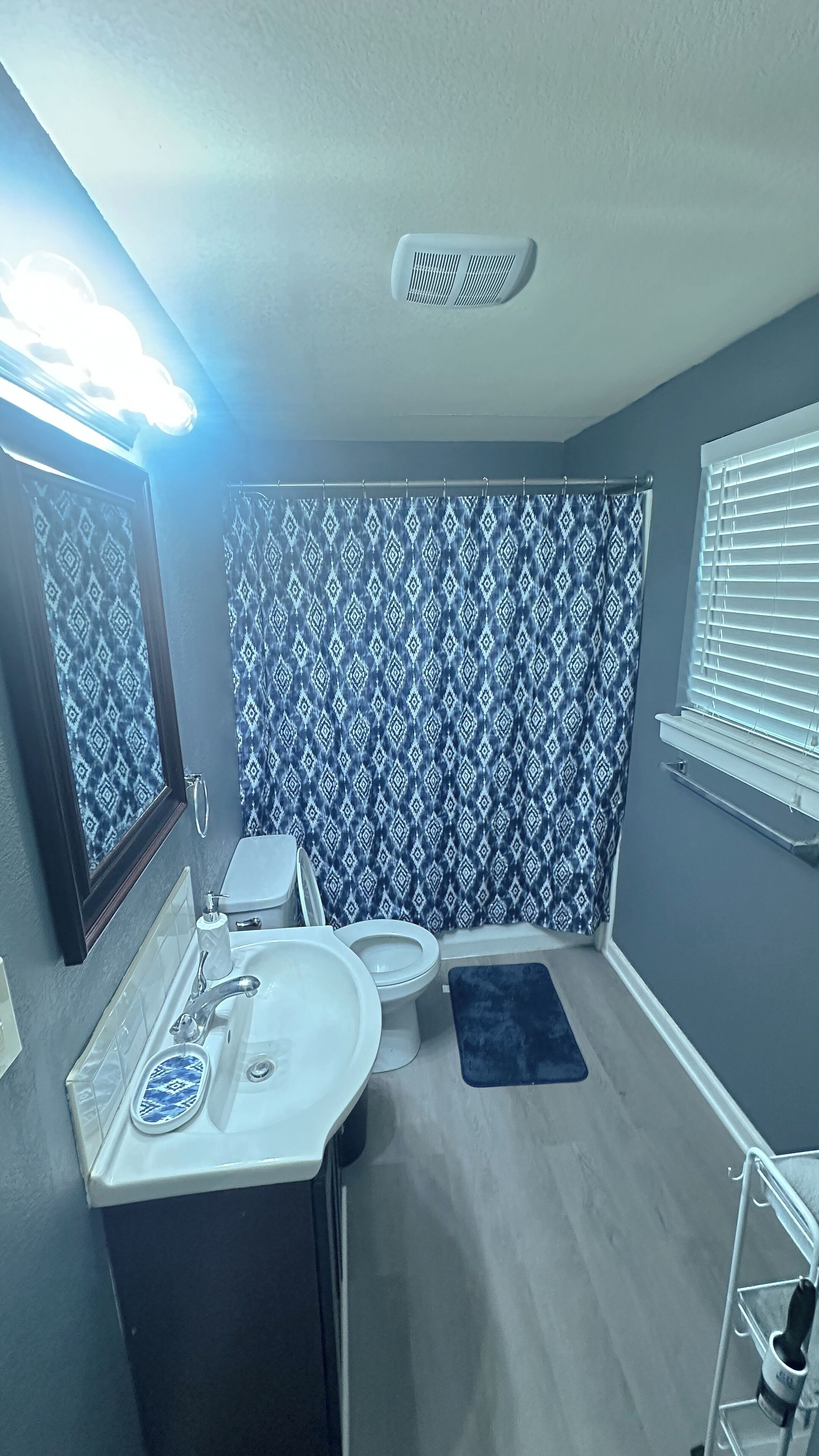 Towels, soap, toilet paper