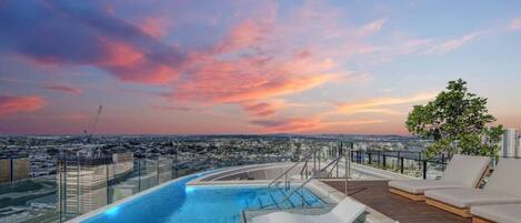 Appartement, 2 chambres, accessible aux personnes à mobilité réduite, piscine privée | Piscine