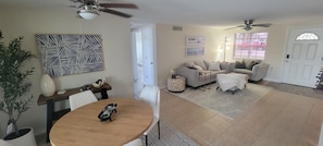 Interior - The Seaside Retreat - 2BR home with floating dock with Direct Gulf Access (Hudson)