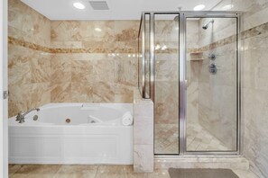 Shower, towels