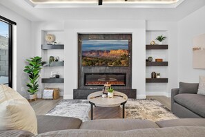 Älytelevisio, takka