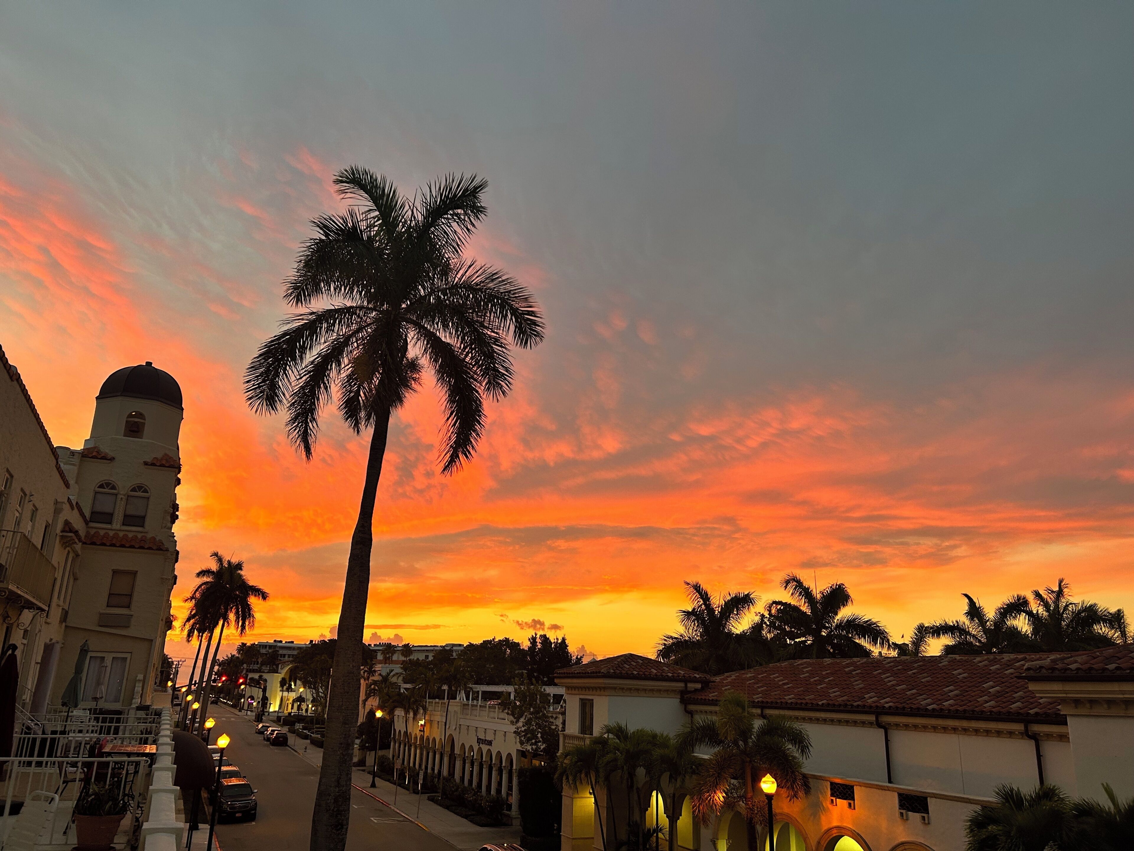 Vista del balcón