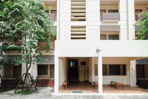 Façade de l’hébergement