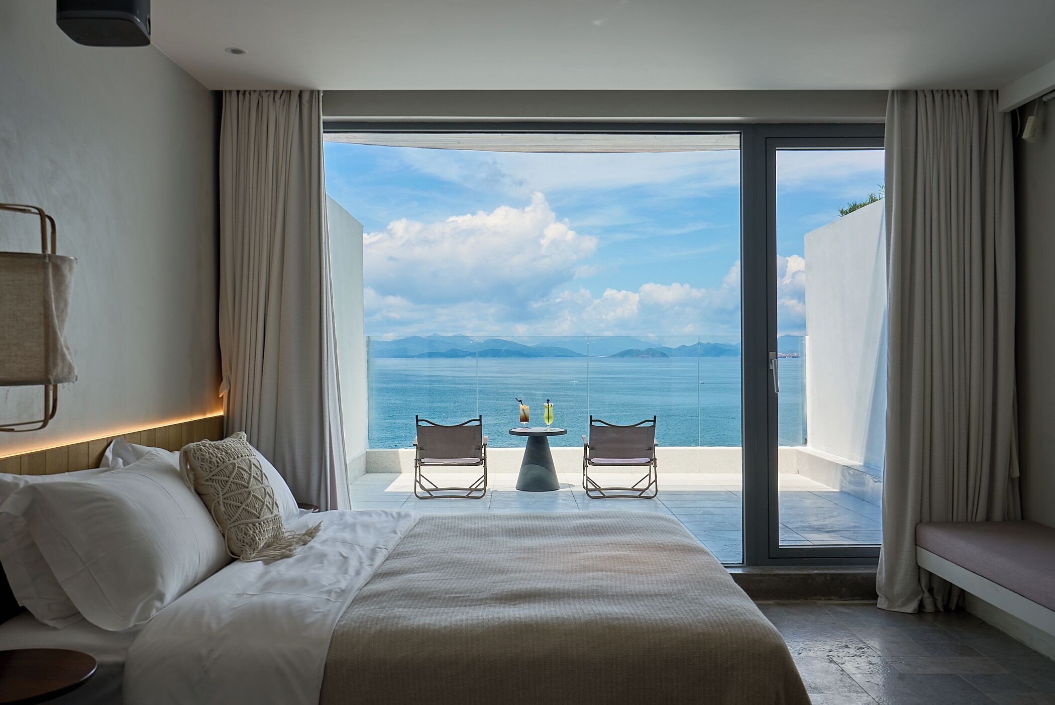 Romantic Double Room, Balcony, Sea View | Premium bedding, individually decorated, individually furnished