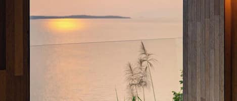 Habitación de lujo doble, balcón, vistas al mar | Vistas desde la habitación