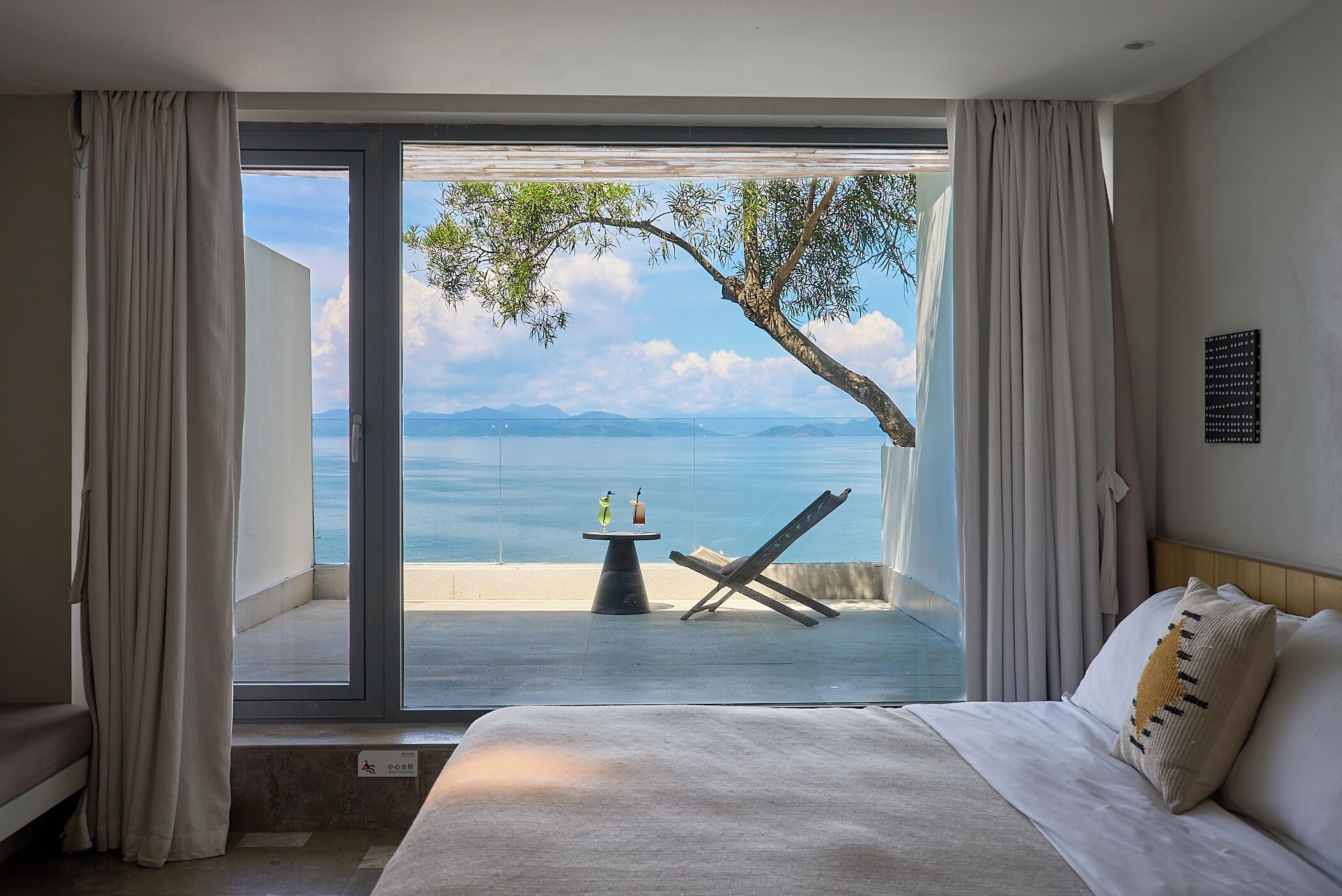 Senior-Doppelzimmer, Balkon, Meerblick