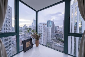 Departamento Deluxe, vista a la ciudad | Vista desde la habitación