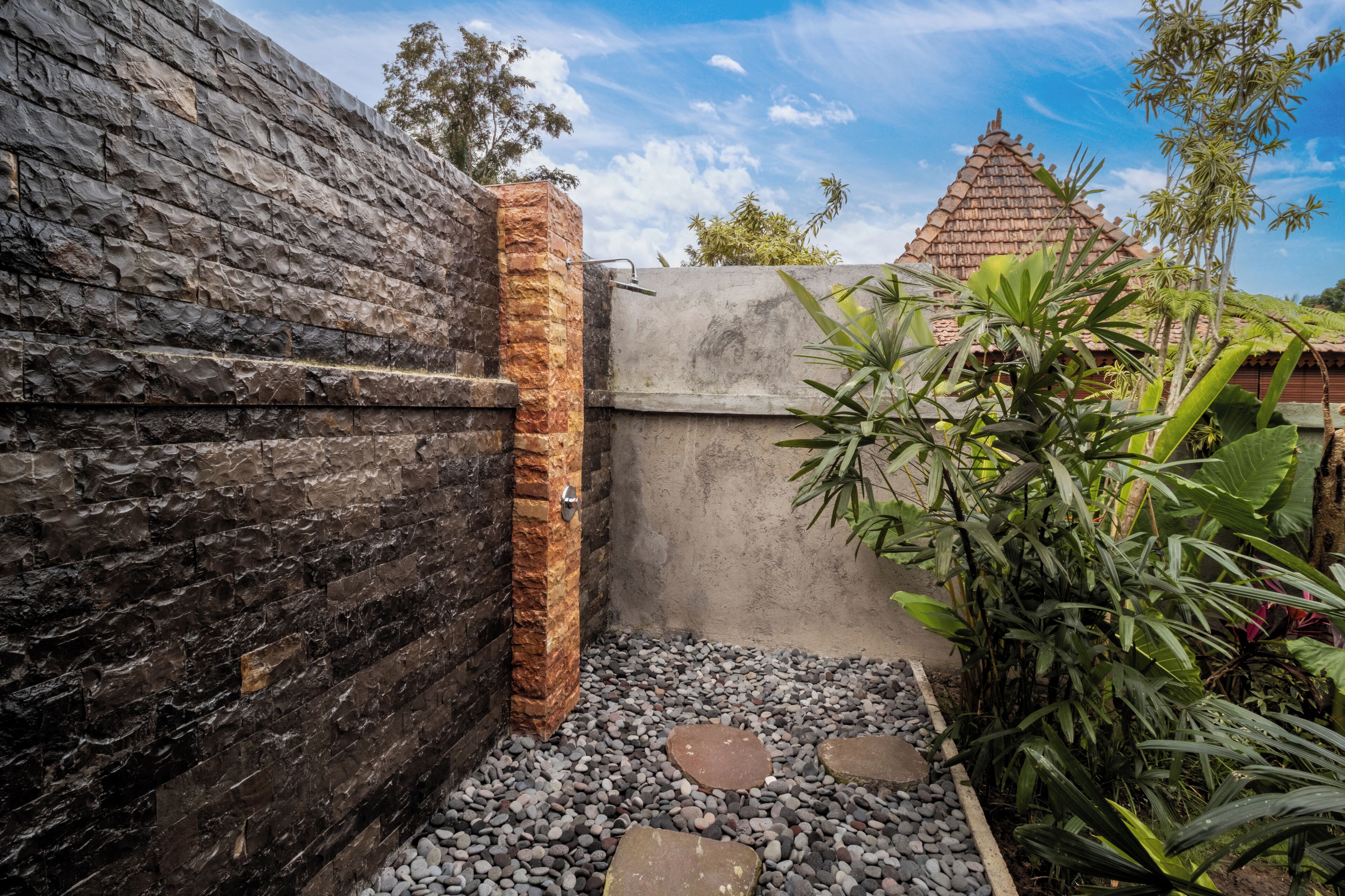 Romantic Villa, Private Pool, Pool View | Bathroom shower
