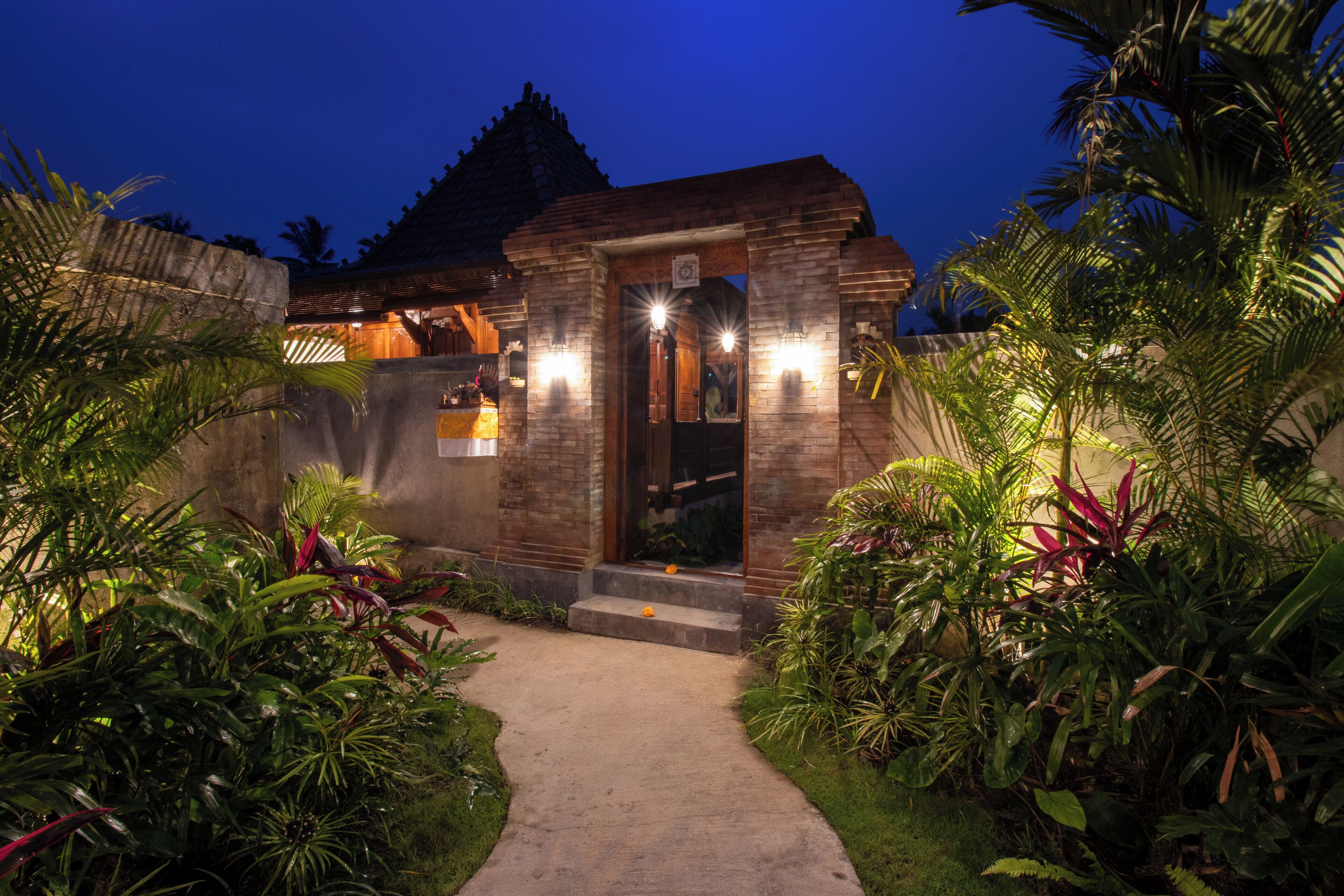 Fassade der Unterkunft