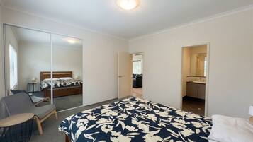 Individually decorated, individually furnished, iron/ironing board