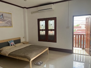 Comfort Double Room, City View | Terrace/patio