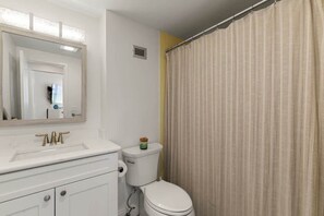 Shower, hair dryer