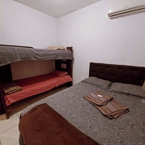 2 chambres, Wi-Fi, literie fournie