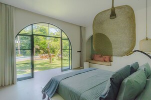 奢华别墅, 私人游泳池, 花园景观 | 免费 WiFi、床单