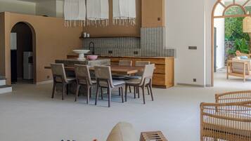 Luxury Villa, Private Pool, Garden View | Living area