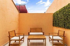 Terrace/patio - +MS +Magnífica Suite 8 personas ubicadísima (Santiago de Querétaro)